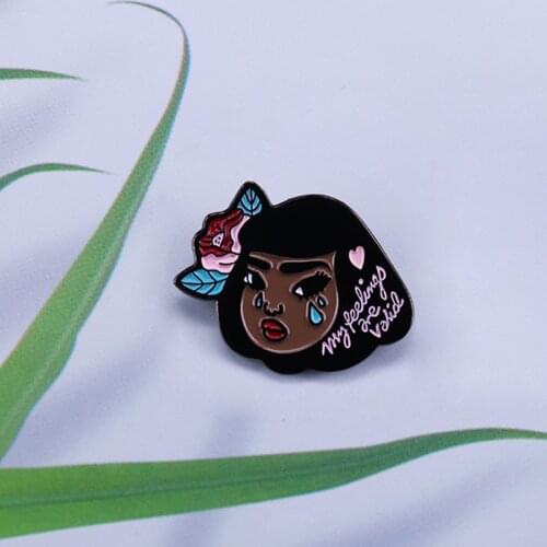 My Feelings Are Valid Enamel Pin Mental Health Brooch Perfect Gift For Support Someone On Their Mental Recovery Journey Badge