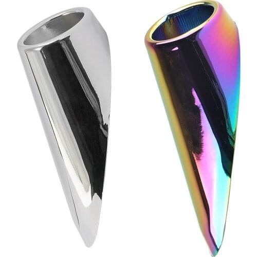 Chrome Multicolor Aluminum Alloy Metal Antenna Aerial Modeling Cover Trim for RAM 1500 2500 2011-2017 Accessories