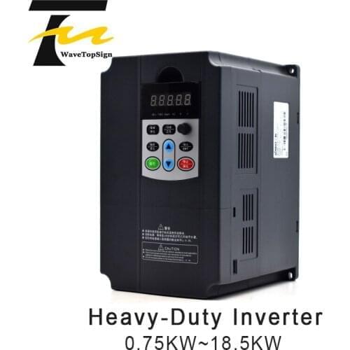Inverter 3 phase 380V 750W 4KW 7.5KW 11KW 15KW 18.5KW Vector Control Cabinet Fan Water Pump Motor Speed