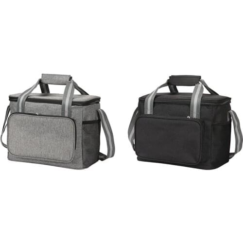 Insulated Picnic Bag Soft Sided Beach Cooler Bag Leakproof Lightweight Portable Car Cooler Tote for Outdoor Travel