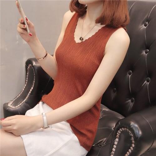 OHCLOTHING XH In the summer of 80916 new style v-neck cultivate morality 12} {pictures safety vest pure color dress