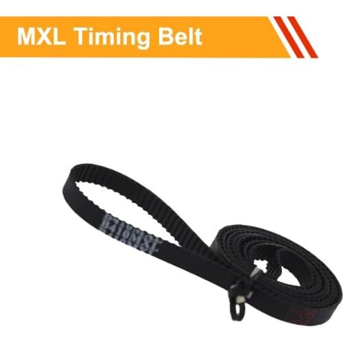 MXL Type Closed loop Rubber Drive Belt Length 326/328/329/374/378/385MXL Timing Belt 6/10mm Belt Width Transmission Belt