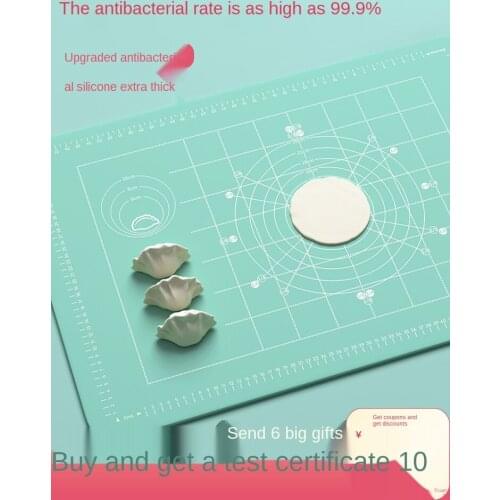 Thickened Household Silica Gel Pad Dough Kneading Baking Panel Dough Board Chopping Board Plastic Food Grade Kitchen Large
