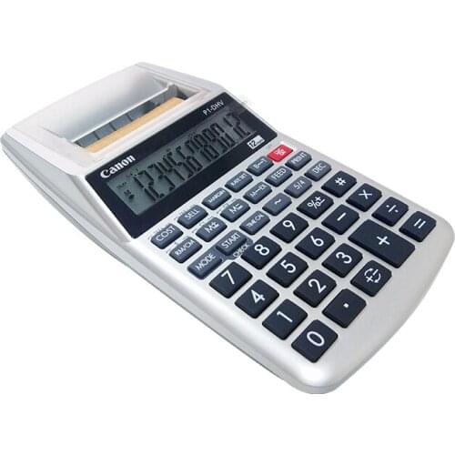 P1-DHVG Portable printing calculation 12-digit digital ink roller printing calculator