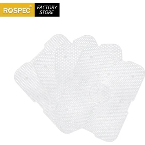 ROSPEC 7 Layer PP Material Food Dehydrator Drying Rack Mesh Trays Food Grade Material For Fruit Meat Size 29.0CM*23.5CM*0.1CM