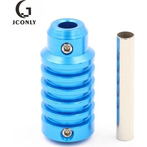 2pcs 25mm Aluminium Alloy Tattoo Grip Tube Tattoo Machine Handle Grips for Tattoo Supplies and Equipment