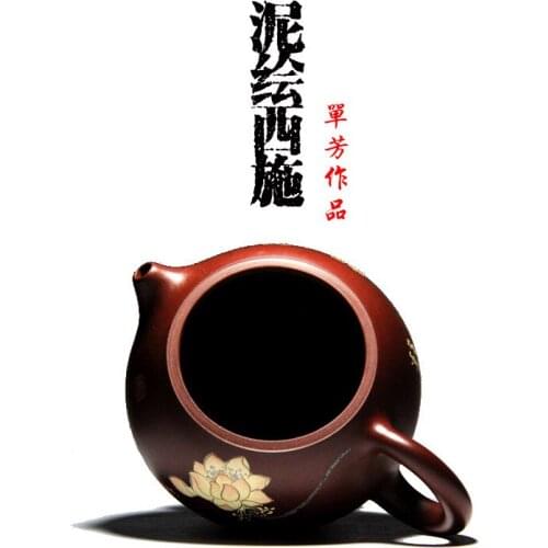 Manual coloured drawing or pattern all beauty are recommended travel teapot kung fu tea set tea service customization