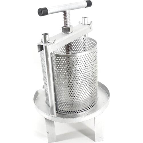 Mesh Stainless Steel Cast Iron Wax Press Beekeeping Mesh Honey Press Equipment Beeswax Presser Beekeeper