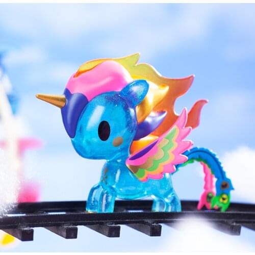Tokidoki Bag Unicorn Remastered Version 6 Series Blind Box Toys for Girls Figure Action Surprise Box Kawaii Model Birthday Gift