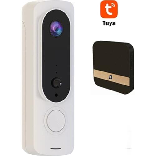1080P WiFi Video Door Phone Smart Security Doorbell Camera with Chime Motion Detect Two-way Intercom support Tuya Rrmote View