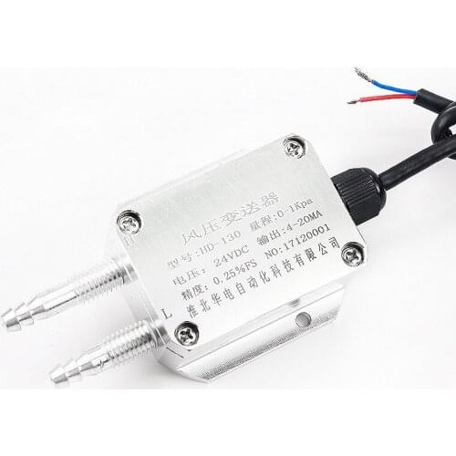 High Sensitivity Piezoresistive Silicon Differential Pressure Transmitter for Air Pressure