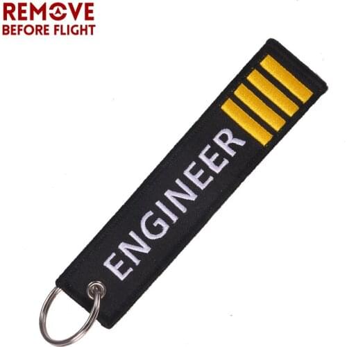 1PC Remove Before Flight Key Chain Motorcycles and Cars Jacket Tag Keychain Engineer Aviation Gifts Luggage Chaveiro Para Carro