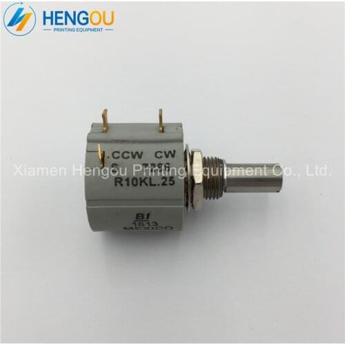 1 Piece Hengoucn 10K potentiometer 71.186.5171 Heidelberg presses accessories R10K L.25 potentiometer 71.186.5172 G2.165.1661