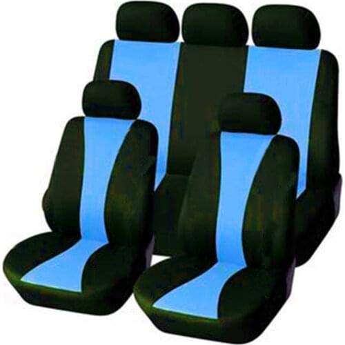 9PCS Mesh Fabric Auto Interior Accessories Classic Design Styling Car Seat Covers Universal Car Seat Covers Protector