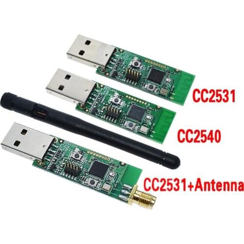 Wireless Zigbee CC2531 CC2540 Sniffer Bare Board Packet Protocol Analyzer Module USB Interface Dongle Capture Packet Module