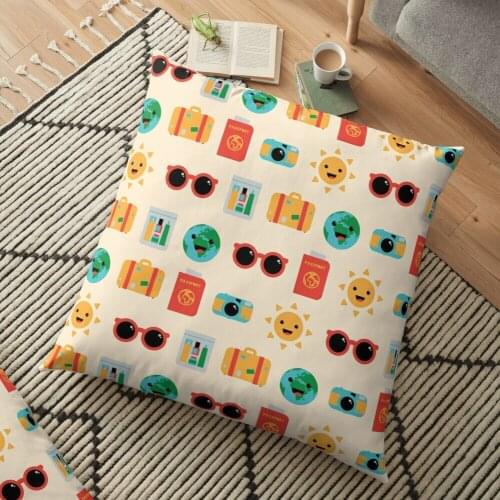 Travel Printed Decorative Cushion Sofa Cover Pillow Pillowcase Spring Decorations For Home Decor Pillow Cover 2021
