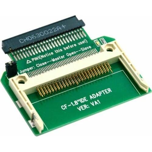 Cf Merory Card Compact Flash To 50Pin 1.8" Ide Hard Drive Ssd Adapter