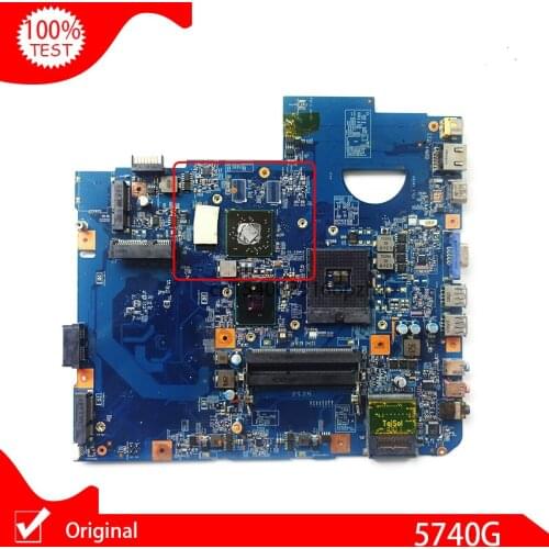 Original motherbaord For Acer aspire 5740 5740G Motherboard 48.4GD01.01M 09285-1M HM55 DDR3