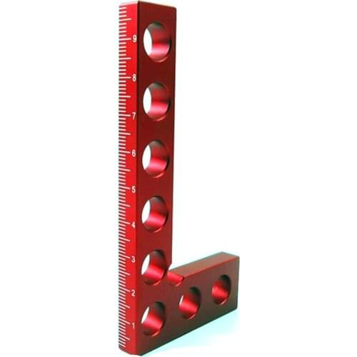 90 Degree Right Angle Ruler Aluminum Right Angle Ruler Height Woodworking Rule Measuring Tool Scribing Ruler