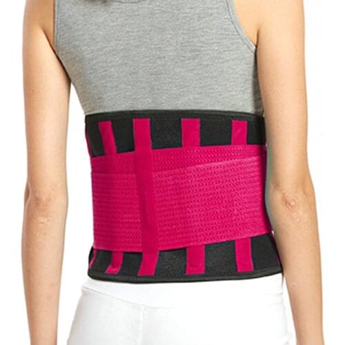 Adjustable Waist Tourmaline Self Heating Magnetic Therapy Lumbar Back Brace Support Belt Thermal Massage Band Health Care Women