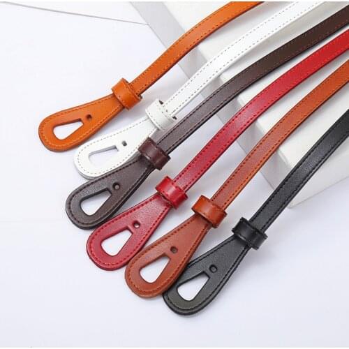 Fashion Designer Belt Women Waist Long Genuine Leather Belt Easy Wear Accessories Korean Style Waistband 2020 Belt for Woman