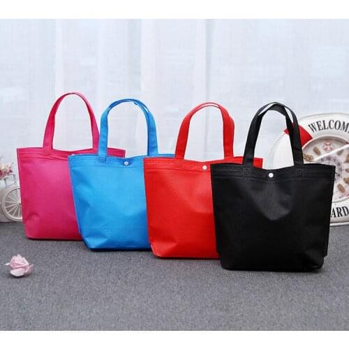 Resuable shopping bagscarrito de compra book tote button shopper bag string shopping bag accept print your own logo