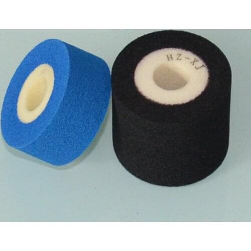 Black Diameter 36mm Height 32mm printing ink rollers for HZ 100 coding machine