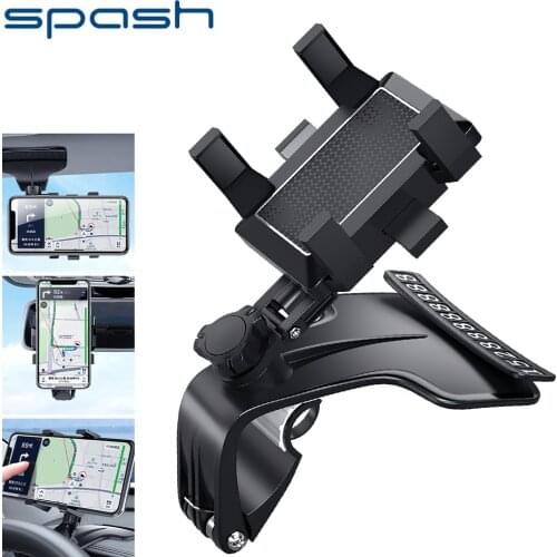 SPASH Car Phone Holder Adjustable Mobile Stand Outdoor Waterproof Phone Stand Bracket Bicycle Handlebar Mobile Support Mount