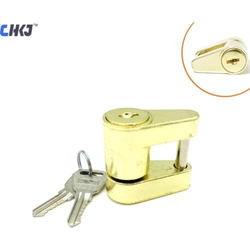 CHKJ Trailer Locks Trailer Coupler Padlock Solid Brass for Hitch Security Protector Theft Protection Free Shipping