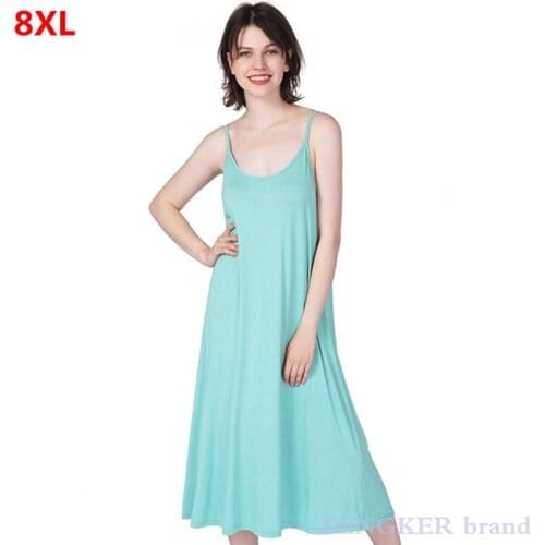 ZENGKER Solid Summer Dresses