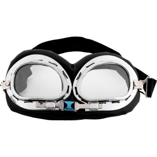 2020 Anti-UV Vintage Motorcycle Goggles Pilot Biker Helmet Sunglasses Scooter Cruiser Glasses Off-Road Motocross Racing Eyewear