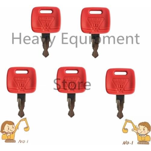 5 Pcs Ignition Key RE71557 RE183935 For John Deere Tractor 5220 5203 5225 5320 5325 5403