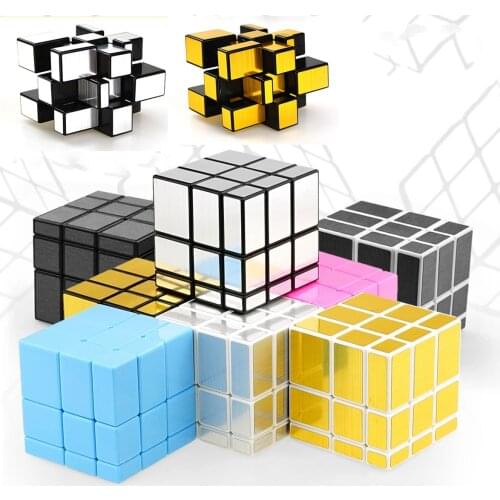 Adult Decompression Anti Pressure Artifact Fidget Toys Magic Cubes Third-order Mirror Shaped Children Creative Puzzle Maze Toy