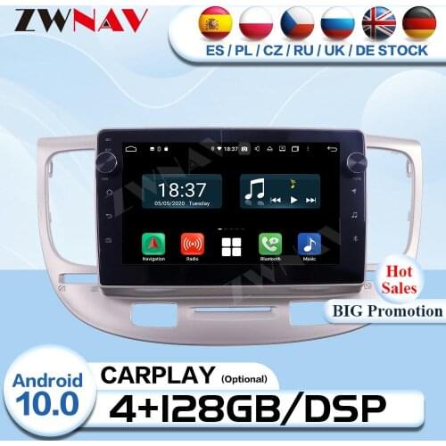 128G Carplay 2 Din Android Multimedia For KIA RIO 2005 2006 2007 2008 Car Radio Receiver Audio Stereo GPS Video Player Head Unit