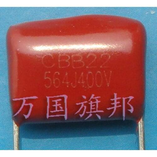 Free Delivery. CBB22 metallized polypropylene film capacitor 400 v 564 0.56 0.56 uF uF