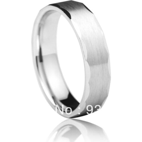 Free shipping retro minimalist brushed tungsten Jewelry wedding bands for man tail ring birthday gift