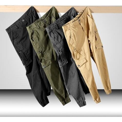 Military Male Joggers 2021 Mens hip hop Streetwear Pants Casual Tactical Breathable Casual Trousers Male Waterproof Cargo Pants