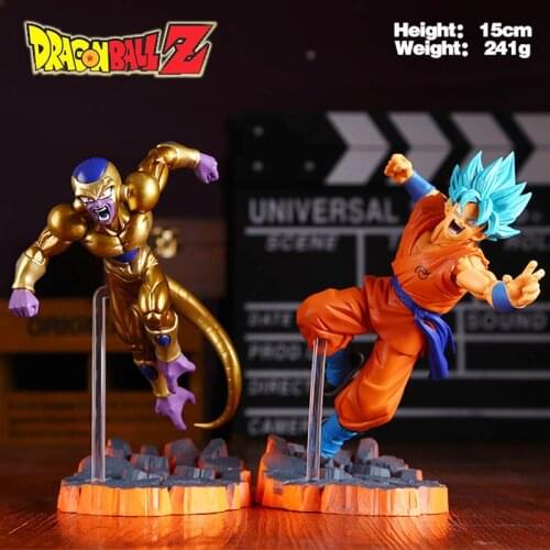 Dragon Ball Z Son Goku Golden Frieza Super Saiyan Blue Action Figure Toys Dragon Ball Super Figure Model Toys