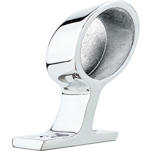 22mm 7/8" Marine Hand Rail Fitting 60 Deg Right End Stanchion Stainless Steel