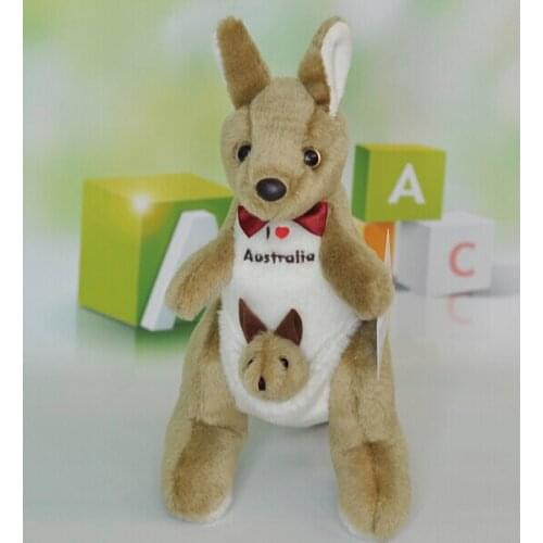 Doll Plush Kids Toys For Children Australian Kangaroo Mum and Baby