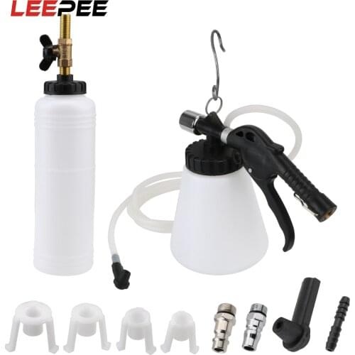 LEEPEE Brake Fluid Drained Bleeder Oil Change Equipment Kit Car Repair Tools Large Capacity Car Brake Fluid Replacement Tool