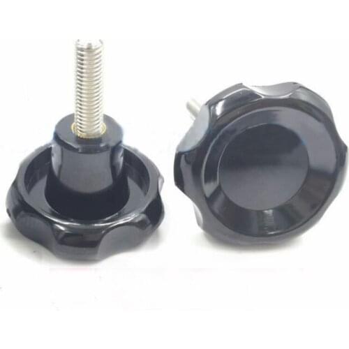 M10x(15 20 25 30 35 40 45 50 55 60 70 80 90 100-120mm L) Stainless Steel Plastic Plum handle screw adjustable ripple knob bolts