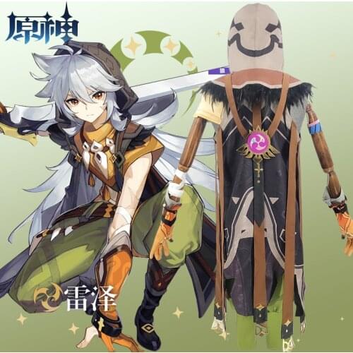 2020 New Arrival Game Genshin Impact Razor Cosplay Costume Razor New Outfit