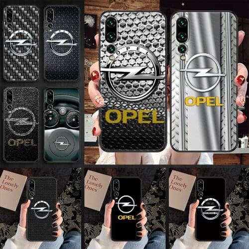 New Opel Astra Car Phone case For Huawei P Mate P10 P20 P30 P40 10 20 Smart Z Pro Lite 2019 black 3D Etui fashion funda art