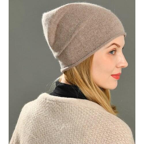 Autumn Spring and Knitting Hat for Women New Arrival Popular Ladies Beanie Cap High Quality Fashionable Wool Knitted Hats