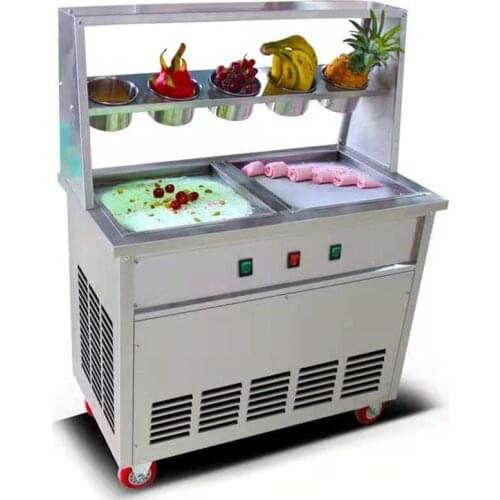 Fried Yogurt Machine Commercial Fried Ice Porridge Machine Fried Milk Fruit Machine Fried Ice Cream Roll Machine Fully Automatic