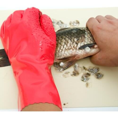 Japan Creative Peeled Potato Cleaning Gloves Kitchen Vegetable Rub Fruits Skin Scraping Fish Scale Non-slip Household Glove