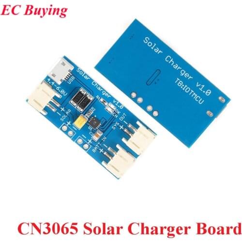 CN3065 Mini Solar Lipo Charger Board Module Li-ion Lithium Battery Charge Single-cell DIY TP5100 500mA 2A For Outdoor