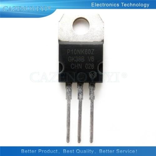 10pcs/lot STP10NK60Z P10NK60Z TO-220 In Stock