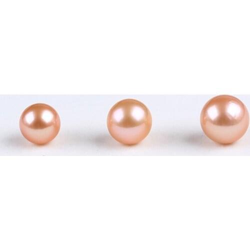 12-15mm natural red color round edison freshwater pearl loose beads